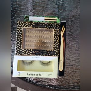Tarte false eyelash sets lash smoothie & individual vegan lashes!